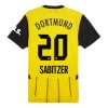 Original Fußballtrikot Borussia Dortmund Sabitzer 20 Heimtrikot 2024-25 Für Herren